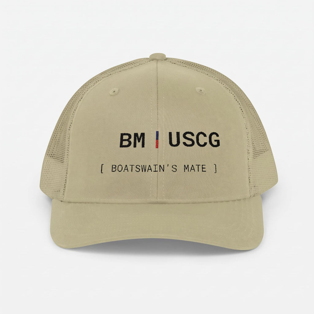 BM | USCG "Boatswain's Mate" Trucker Cap