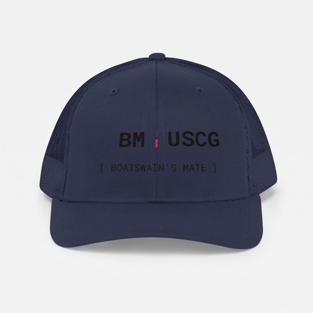 BM | USCG "Boatswain's Mate" Trucker Cap