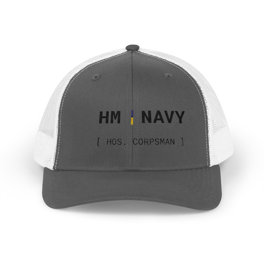 HM | NAVY "Hospital Corpsman" Trucker  Cap