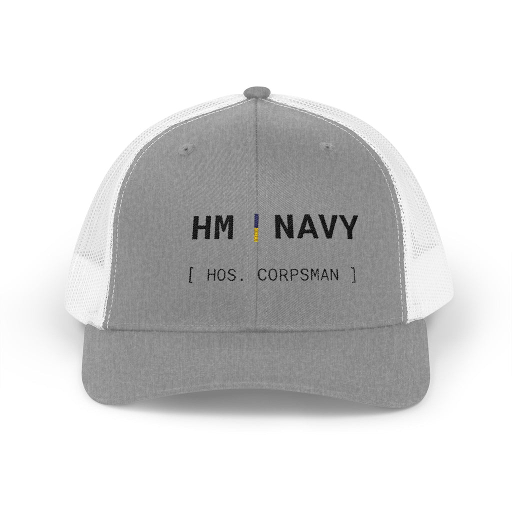 HM | NAVY "Hospital Corpsman" Trucker  Cap