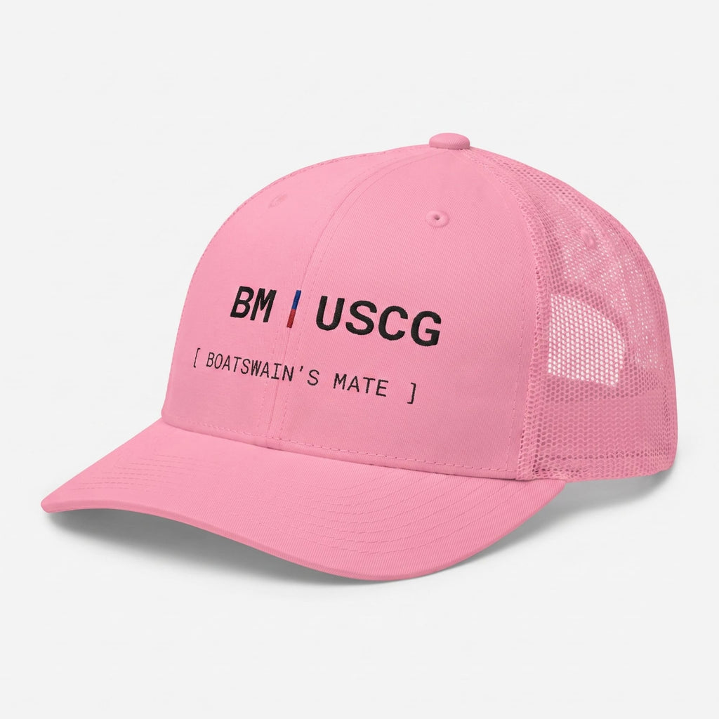 BM | USCG "Boatswain's Mate" Trucker Cap