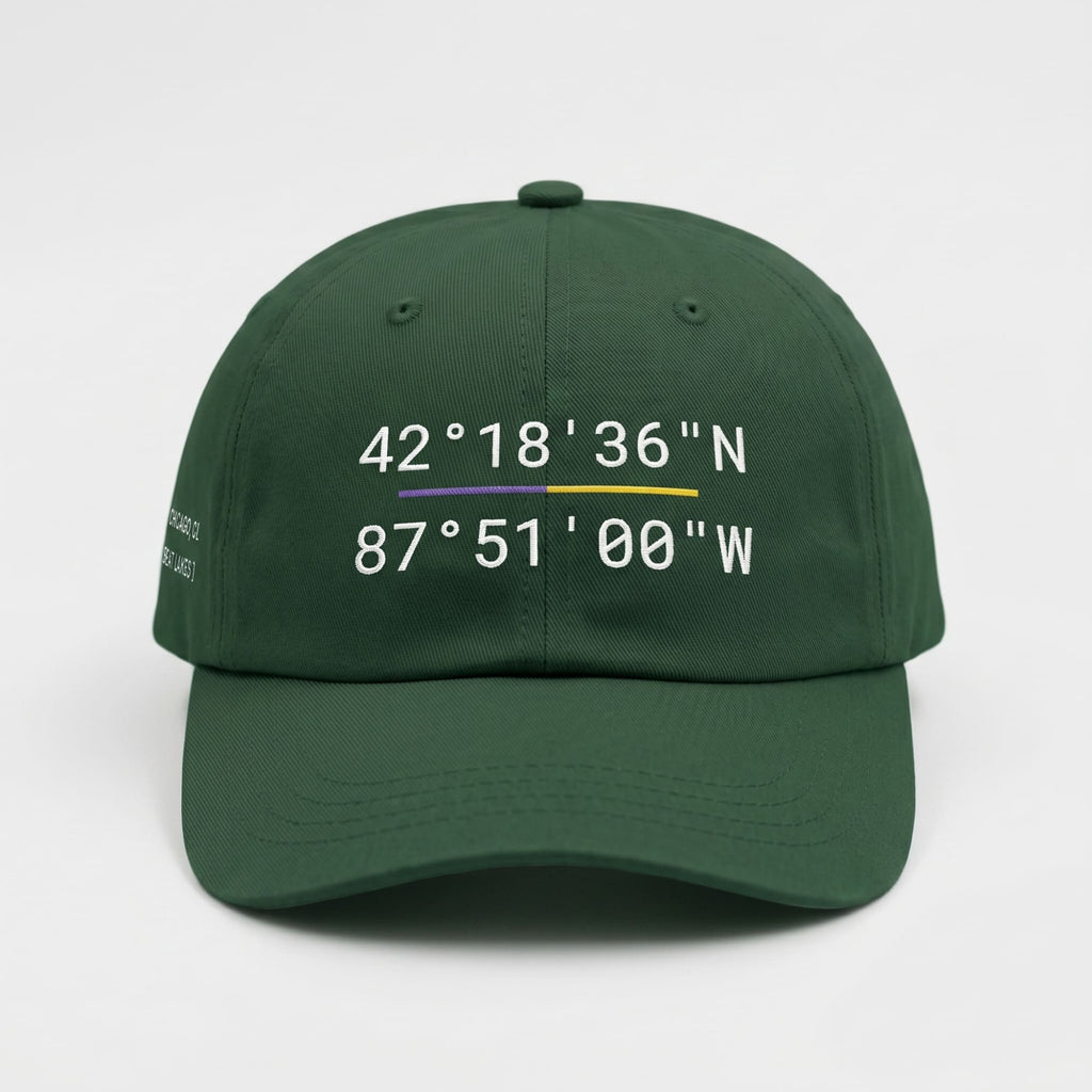 RTC Great Lakes "Great Mistakes" Coordinates - Premium Dad Hat
