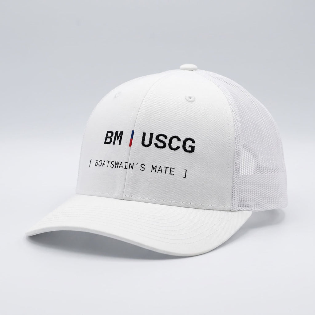 BM | USCG "Boatswain's Mate" Trucker Cap